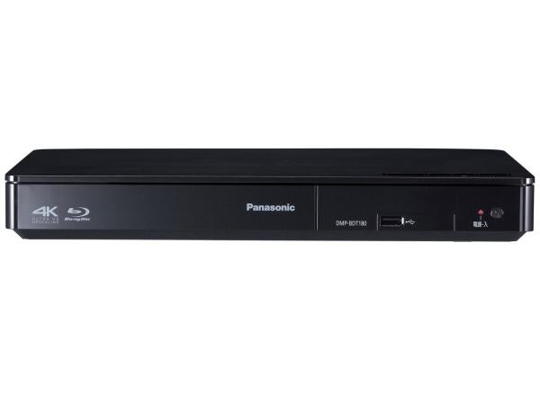 PANASONIC パナソニック パナソニック ブルーレイプレーヤー 4Kアップコンバート対応 DMP-BDT180-K