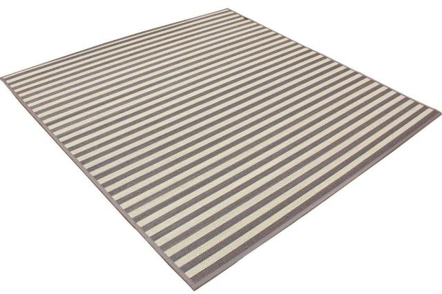 イケヒコ マリンストライプ 竹ラグカーペット 『DXロカ』 ベージュ 約180×240cmの通販は