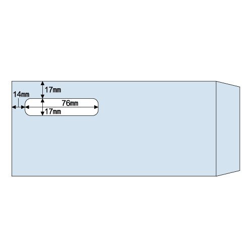 ヒサゴ 窓付封筒(給与明細書用) 1000SET(MF31T)