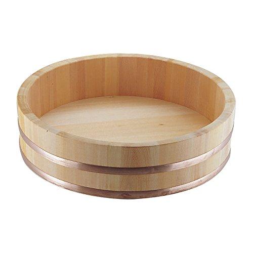 ヤマコー 04260 椹・飯台(銅タガ・底竹補強付)510mmの通販は 25,389円