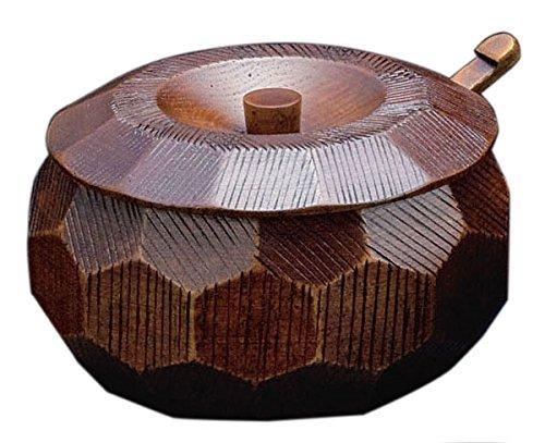 摺り漆　木製飯器セット(蓋付)　大 25782 ◇高嶋金物店◇摺り漆木製飯器セット(蓋付)大・しゃもじ付