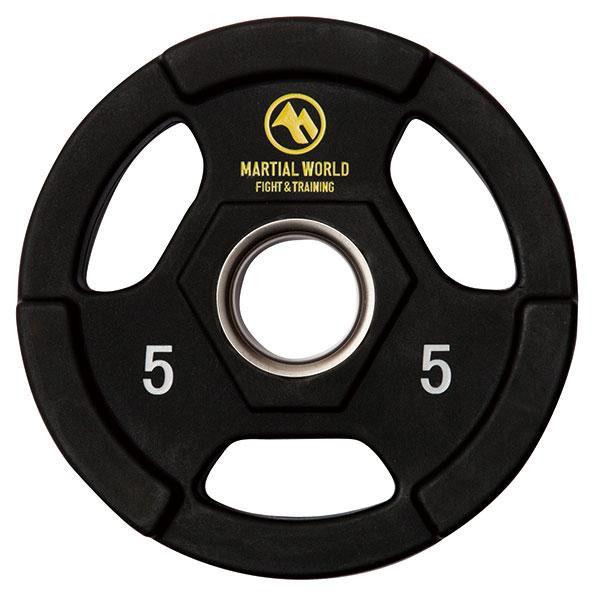 COMOLIFE コモライフ ポリウレタンオリンピックプレート 穴径50mm 5kg UP5000 (1065801)の通販は 6,977円