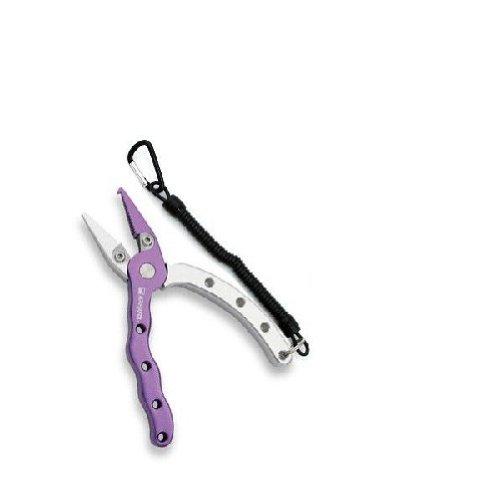 カハラジャパン(KAHARA JAPAN) カハラジャパン 4.5inchアルミプライヤー＆ホルダー パープル/シルバーの通販は 4,767円