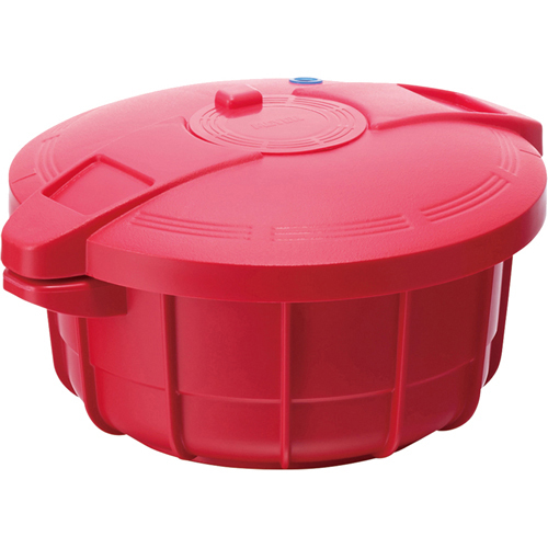 マイヤージャパン マイヤー イタリアンレッド 電子レンジ圧力鍋 2.3L MPC-2.3IRの通販は