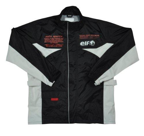 エルフ(ELF) レインスーツ (ELR-3291) カラー:BK サイズ:4Lの通販は