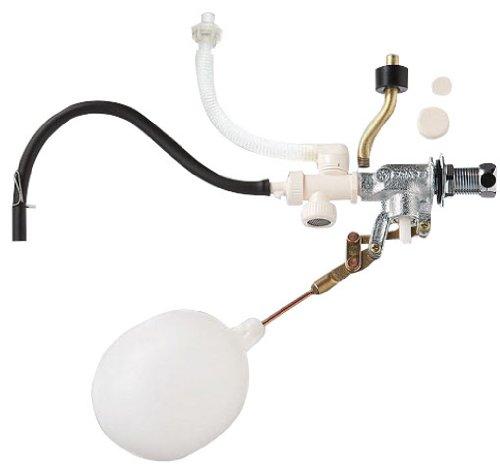 SANEI(旧社名:三栄水栓製作所) 万能ロータンクボールタップ トイレ用 連結ホース付 PV46-3S-13