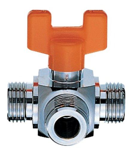 YAZAWA ヤザワ 切替ボールバルブ ハンドルワンタッチ着脱タイプ 呼び:13 JV63-13の通販は 5,089円