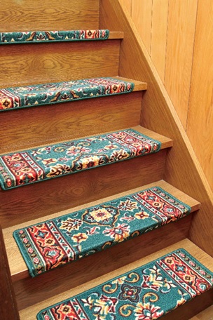 鹿田産業 ループタイプ階段マット FMAIN13P13GN