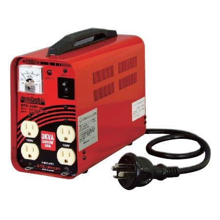 日動工業 降圧専用トランス RTB-300D-100Vの通販は