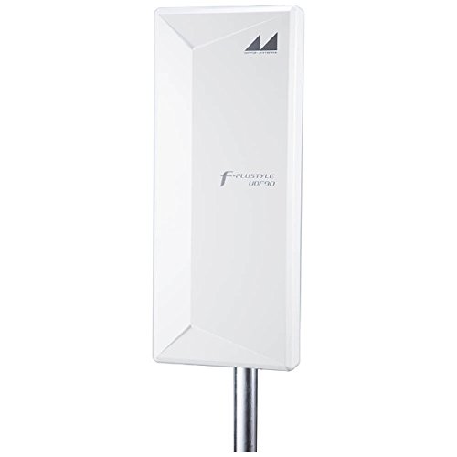 日本アンテナ UDF90W 屋外用薄型UHFアンテナ「F-PLUSTYLE(エフプラスタイル)」 高性能タイプ ホワイトの通販は 11,238円