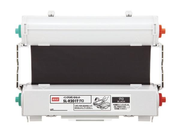マックス ビーポップ CPM-200用 インクリボンカセット 黒  SL-R201T 1個