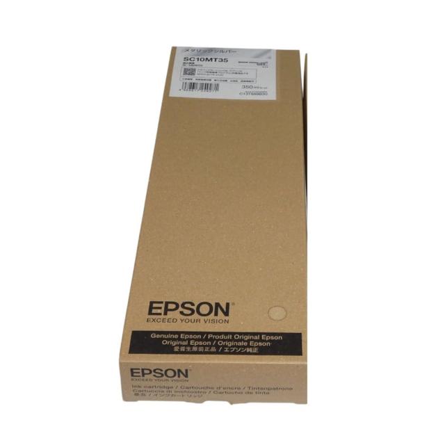 EPSON エプソン インクカートリッジ(メタリックシルバー/350ml)(SC10MT35)