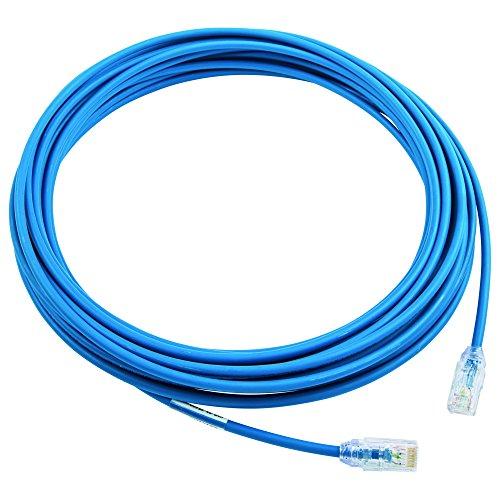 パンドウイット カテゴリ6A 超細径パッチコード(10m、青) UTP28X10MBU(UTP28X10MBU)