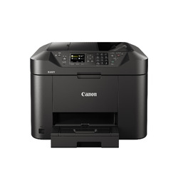 CANON キャノン MB2130 MAXIFY インクジェットプリンター インク4色 顔料 600×1200 dpi 最大用紙サイズA4 接続(USB)〇 接続(無線LAN)〇 スキャナ機能有り コピー機能有り FAX機能有り ブラック