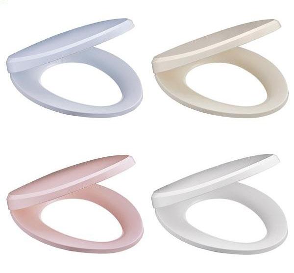 SANEI(旧社名:三栄水栓製作所) 三栄水栓 SANEI 前丸便座 トイレ/お手洗い/ゆっくり閉まる I・アイボリー・PW9032-I (1070265)