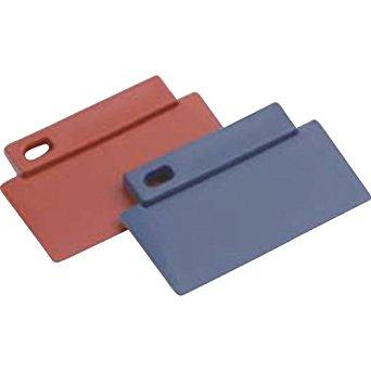 バーテック 商品コード:4764720 バーキンタ 3エッジ スパチュラ 赤 66201100