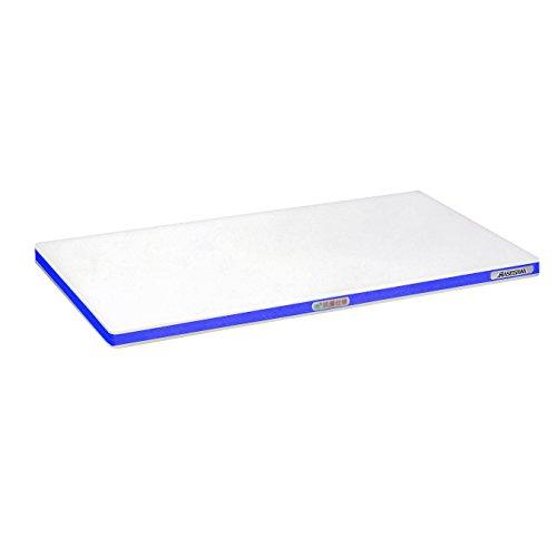 ノーブランド 抗菌ポリエチレン・かるがるまな板標準600×300×H25mm 青【AMN411045】