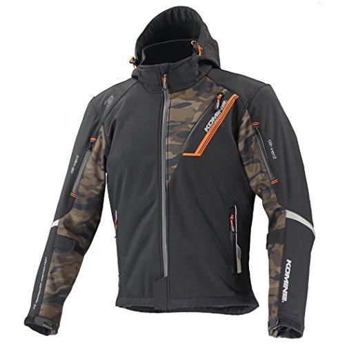 コミネ(Komine) JK-579 Protect Softshell W-PARKA-IFU 色:Black/Camo サイズ:3XL (07-579)の通販は