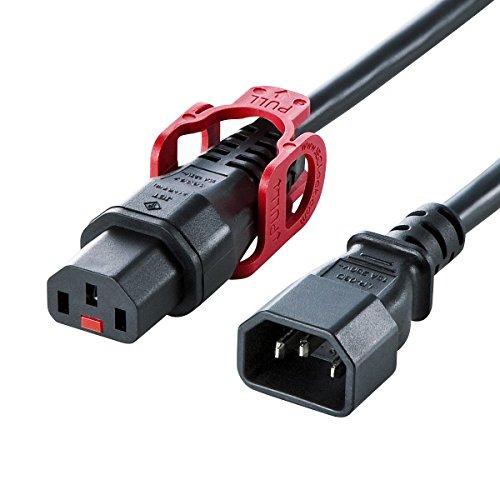 SANWASUPPLY サンワサプライ 抜け防止ロック式電源コードロックプラス(2m) APW15-C14C13LP-20の通販は