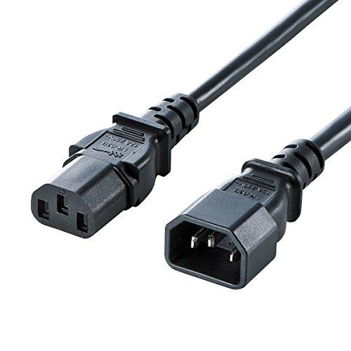 SANWASUPPLY サンワサプライ 電源コード12A250V(5m) APW12-C14C13250-50の通販は