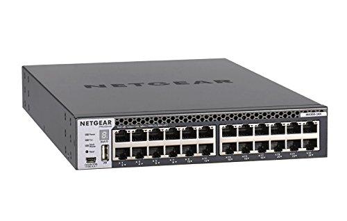 NETGEAR ネットギア XSM4324CS M4300-24X 10GBASE-T 24ポート+10G SFP+4スロット(XSM4324CS-100AJS)