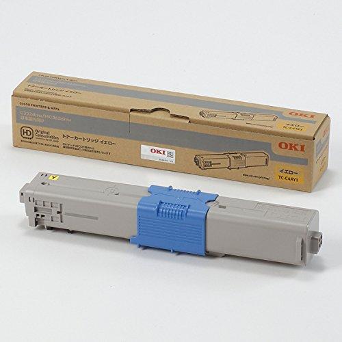 OKI 沖電気 トナーカートリッジ イエロー (MC363dnw/C332dnw) (TC-C4AY1)の通販は 10,743円