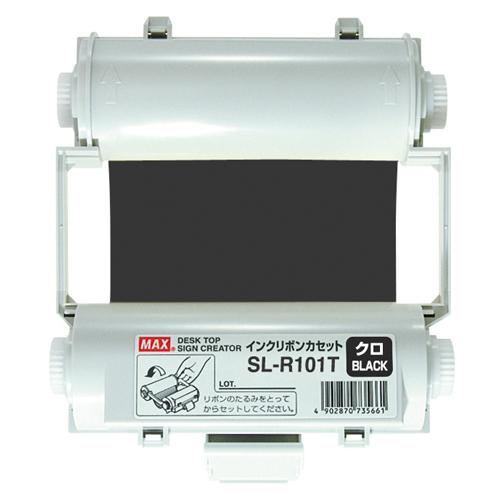 MAX SL-R101T クロ インクリボン   IL90540の通販は