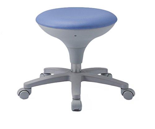 東洋工芸 ワーキングスツール ビニールレザー ブルー