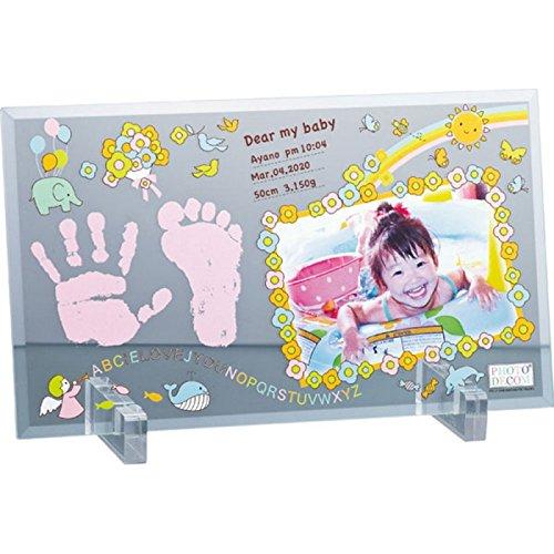 廣川昆布 フォトデコム クリアガラス手形・足形【お仕立て券】  PDM10101の通販は