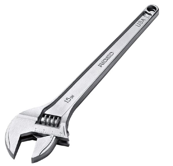 リジッド RIDGE アジャスタブル レンチ 450mm 768 code:4955137