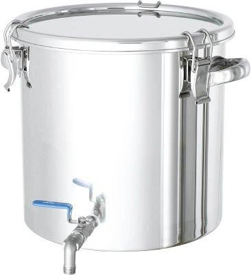 日東金属工業 ステンレスバルブ付密閉タンク 7L CTHV-21 1個