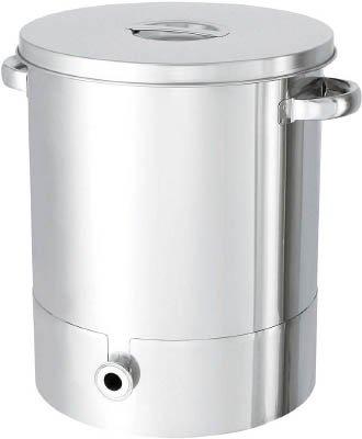 日東金属工業 底部勾配型ステンレス容器 バルブ無 35L KTT-ST-36 1個