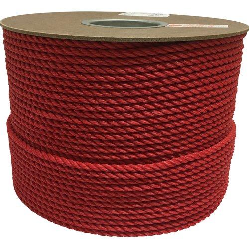 ユタカメイク ユタカ ポリエチレンロープドラム巻 6mm×200m レッド code:7947518 10,968円