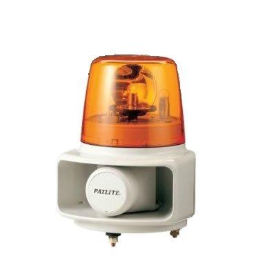 パトライト(Patlite) ホーンスピーカ一体回転灯 黄 RT-200A-Y カイテントウ