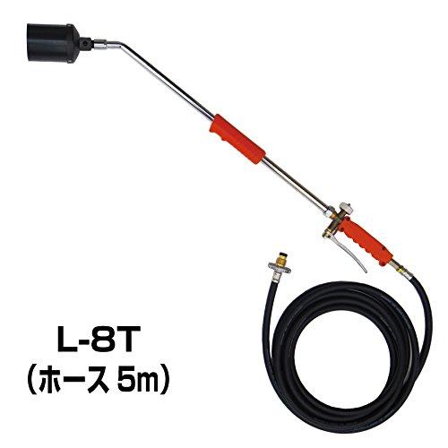 新富士バーナー 新富士 トリガー式プロパンバーナー L-8T ホース5M code:7930780の通販は