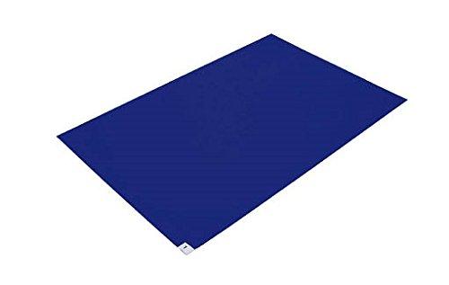 TRUSCO トラスコ中山 TRUSCO 粘着クリーンマット 600X450MM ブルー 20シート入 code:7679360