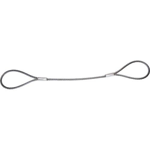 TRUSCO トラスコ中山 TRUSCO ワイヤーロープスリング Aタイプ アルミロック 12mmX5m code:8191685の通販は 5,981円