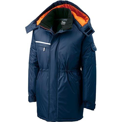 ジーベック 581581防水防寒コート 紺 3L code:7639384