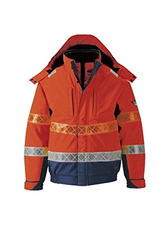 ジーベック 802 高視認防水防寒ブルゾン L オレンジ 802-82-L 1着 32,252円