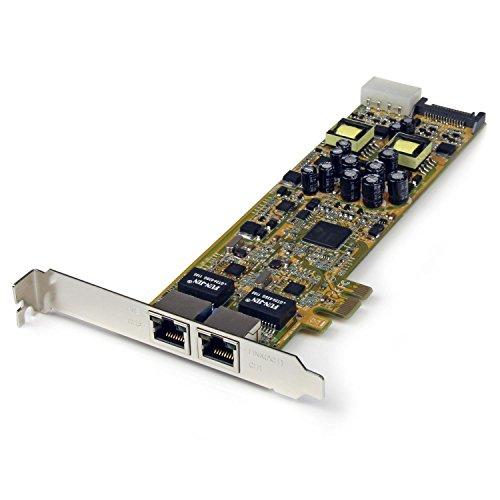 STARTECH.COM 2ポートGbE増設PCIe LANカード PoE/PSE対応 ST2000PEXPSE(ST2000PEXPSE)の通販は