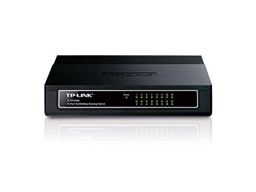 TP-LINK 16ポート 10/100Mbps スイッチングハブ(TL-SF1016D)