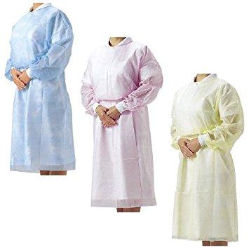 松吉医科器械 アイソレーションガウン フェルラックNo.40●カラー:イエロー●入数:100枚