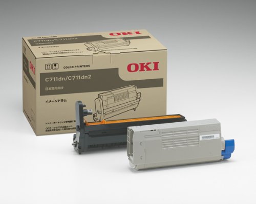 OKI 沖電気 OKI イメージドラム ブラック C711dn用  ID-C4JK