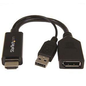 STARTECH.COM HDMI(入力) - DP(出力)変換アダプタ 4K解像度 HD2DP(HD2DP)