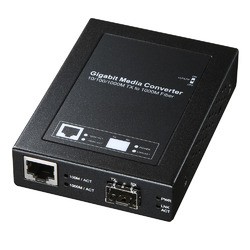 SANWASUPPLY サンワサプライ 光メディアコンバータ 品番:LAN-EC212RF