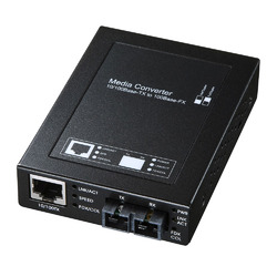 SANWASUPPLY サンワサプライ 光メディアコンバータ 品番:LAN-EC202C10