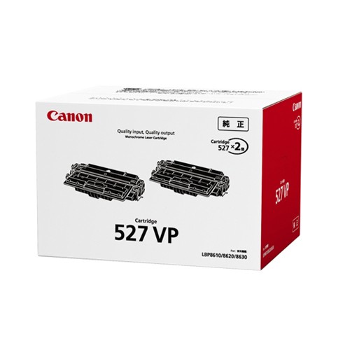 CANON キャノン トナーカートリッジ CRG-527VP (ブラック) メーカー純正品