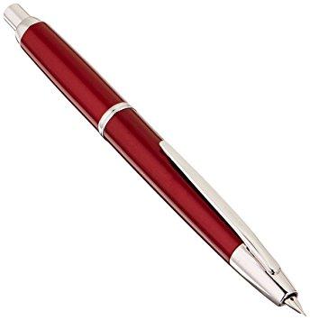 PILOT パイロット 万年筆 キャップレス・デシモ レッド 中字 FCT-15SR-R-M