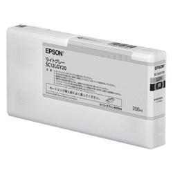 EPSON エプソン インクカートリッジ(ライトグレー/200ml)(SC12LGY20)の通販は