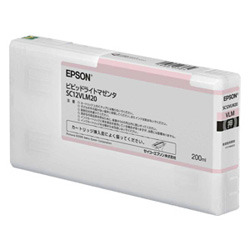 EPSON エプソン インクカートリッジ(ビビッドライトマゼンタ/200ml)(SC12VLM20)